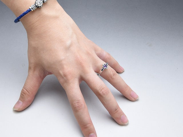 Multi Hammer Drink Stone Ring