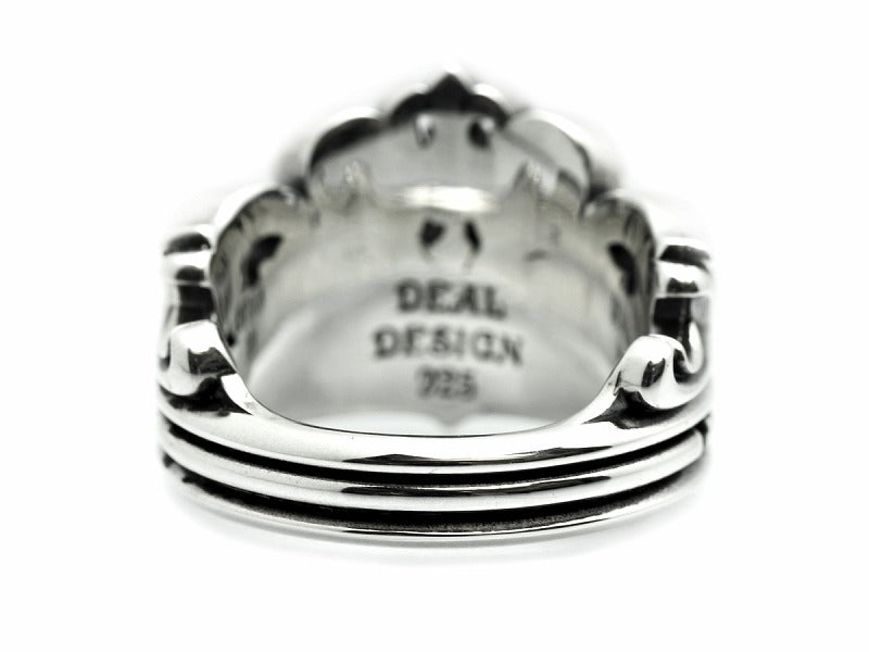 Melt Crown Wide Ring