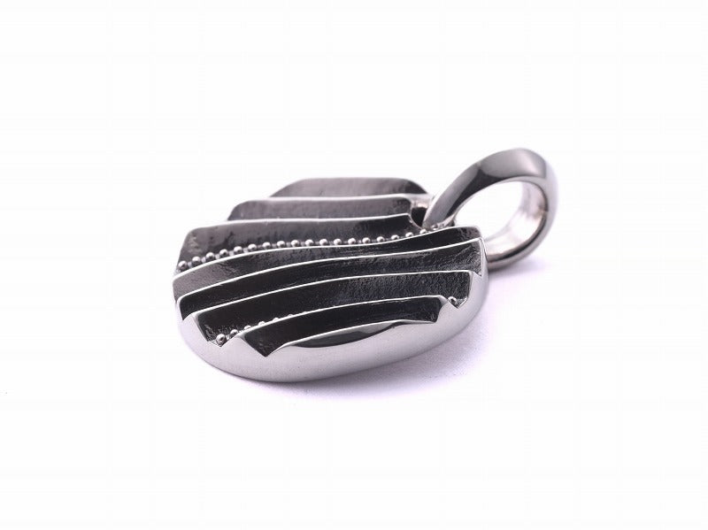Deal Design Drape Cut Coin Pendant