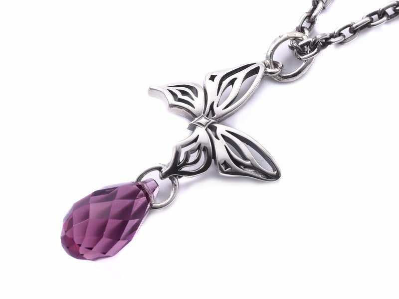 Deal Design Crystal Drop Butterfly Pendant