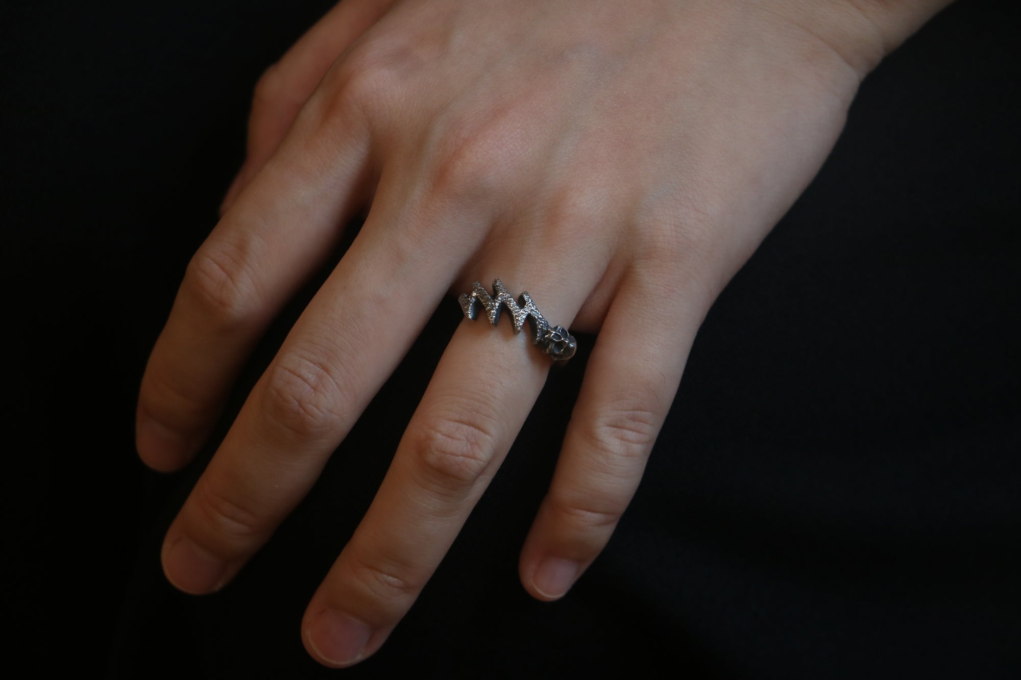 Mad Cult 777 Lightning rust Ring S