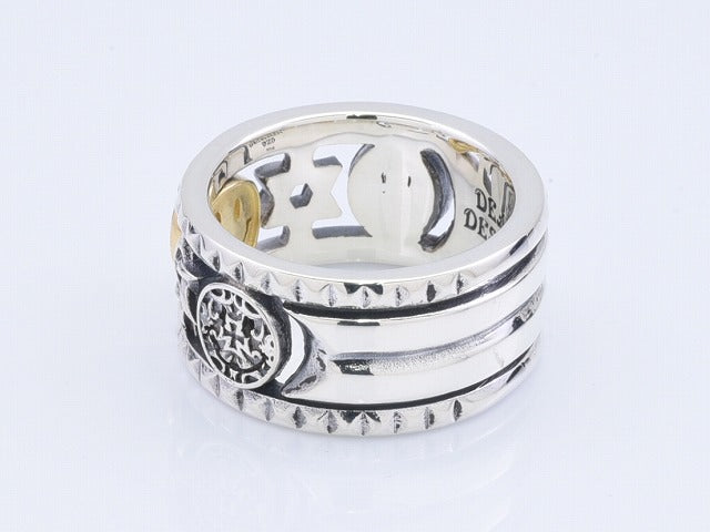 Deal Design Night and Day 18K Gold Ring