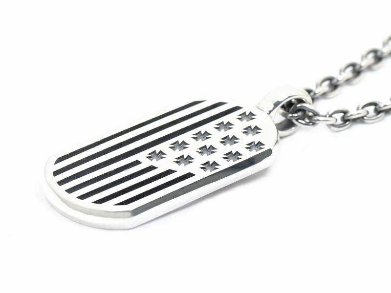 Crosses & Stripes : Large Pendant