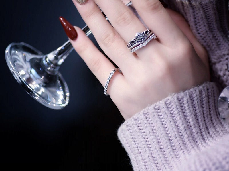 Deal Design Half Eternity Ring