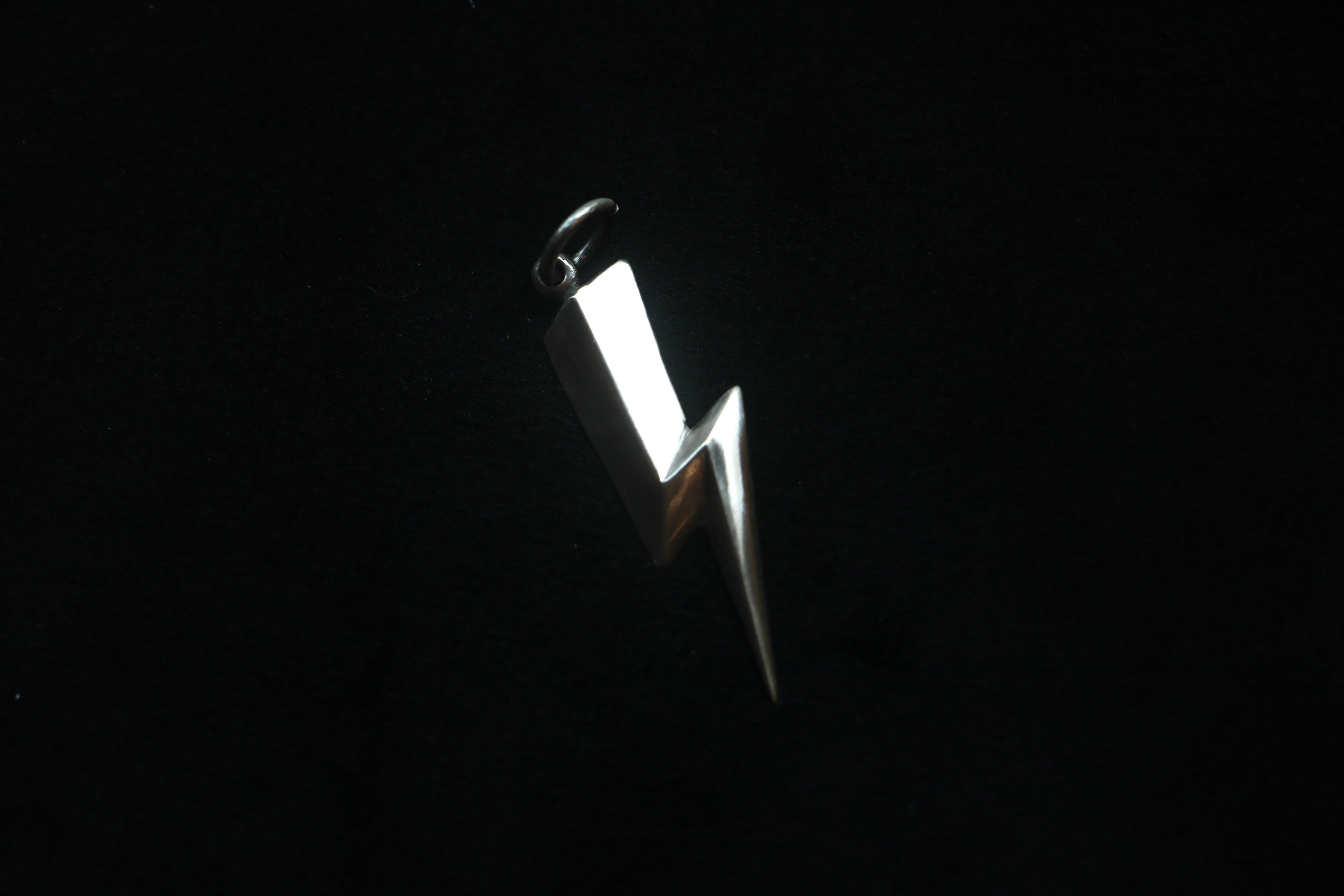 Nine Metal 925 Silver Lightning Pendant