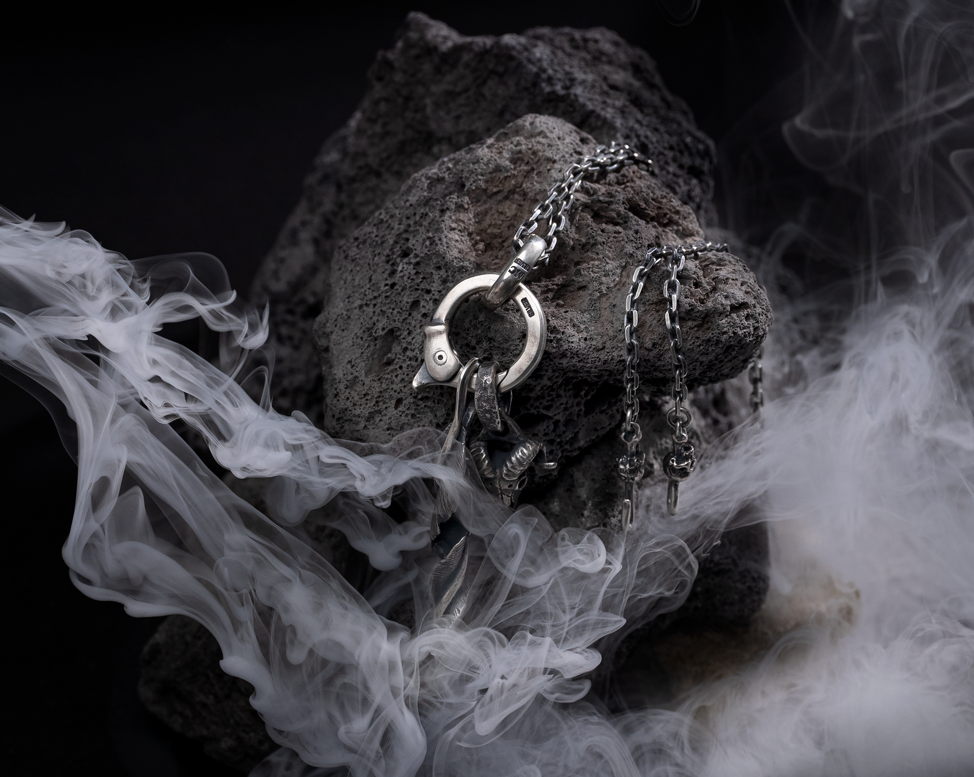 Mad Cult Twist Feather Classic 吊墜
