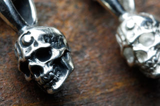 Mad Cult - Brat Charm Skull Pendant w/ necklace_4