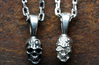 Mad Cult - Brat Charm Skull Pendant w/ necklace_8