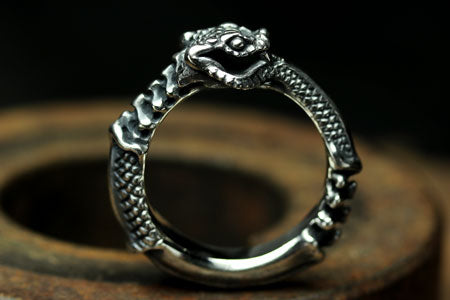 Mad Cult - Decayed Uroboros Ring_2