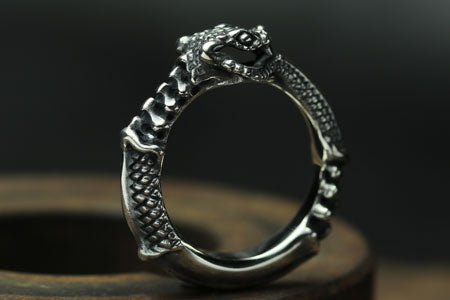 Mad Cult - Decayed Uroboros Ring_3