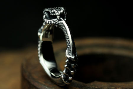 Mad Cult - Decayed Uroboros Ring_5