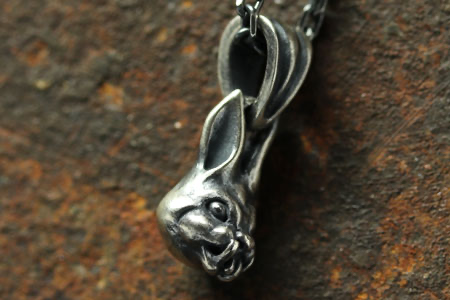 Mad Cult - Evil Rabbit Pendant w/ necklace_6