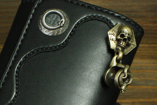 Mad Cult - Lock of flow Brass Wallet Ring_7