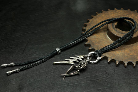 Mad Cult - MC Chocker Code Deer Leather Rope_7