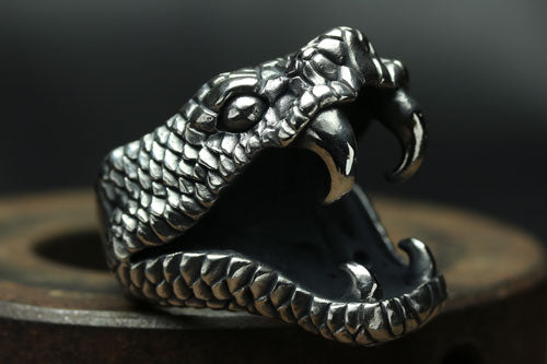 Mad Cult - Murder Snake XL Ring_2