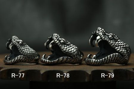 Mad Cult - Murder Snake XL Ring_9