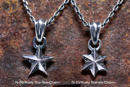Mad Cult - Rusty 5 star Pendant w/ Chain_4