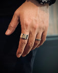 ROAD 18Kt Tiger Plain Ring 4