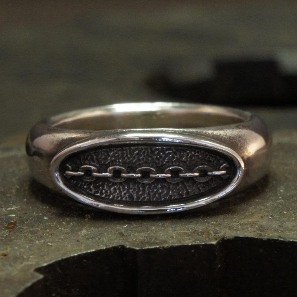 ROAD Bond Silver Ring M size 1