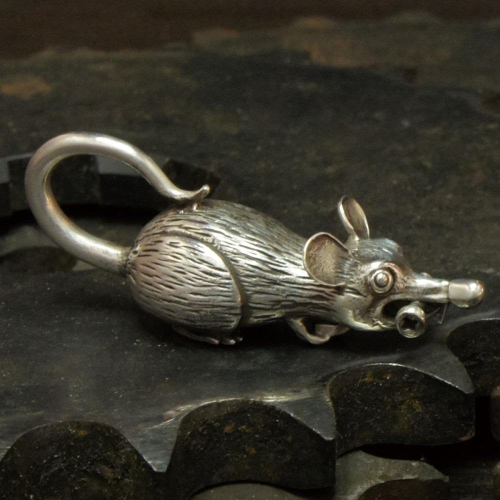 ROAD Busy Rat Silver Key Holder 1