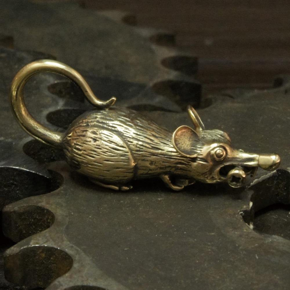 ROAD Busy Work Rat Brass Key Holder 1