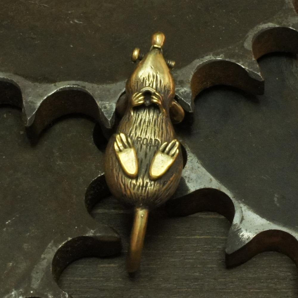 ROAD Busy Work Rat Brass Key Holder 3