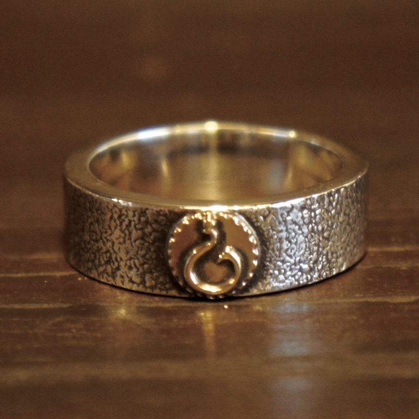 ROAD Unshaken 10K Gold Flat Ring 1