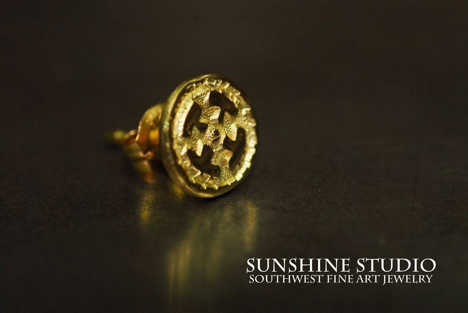高瀬豪太 Sunshine Studio - 18K Gold Hallmark Earring_1