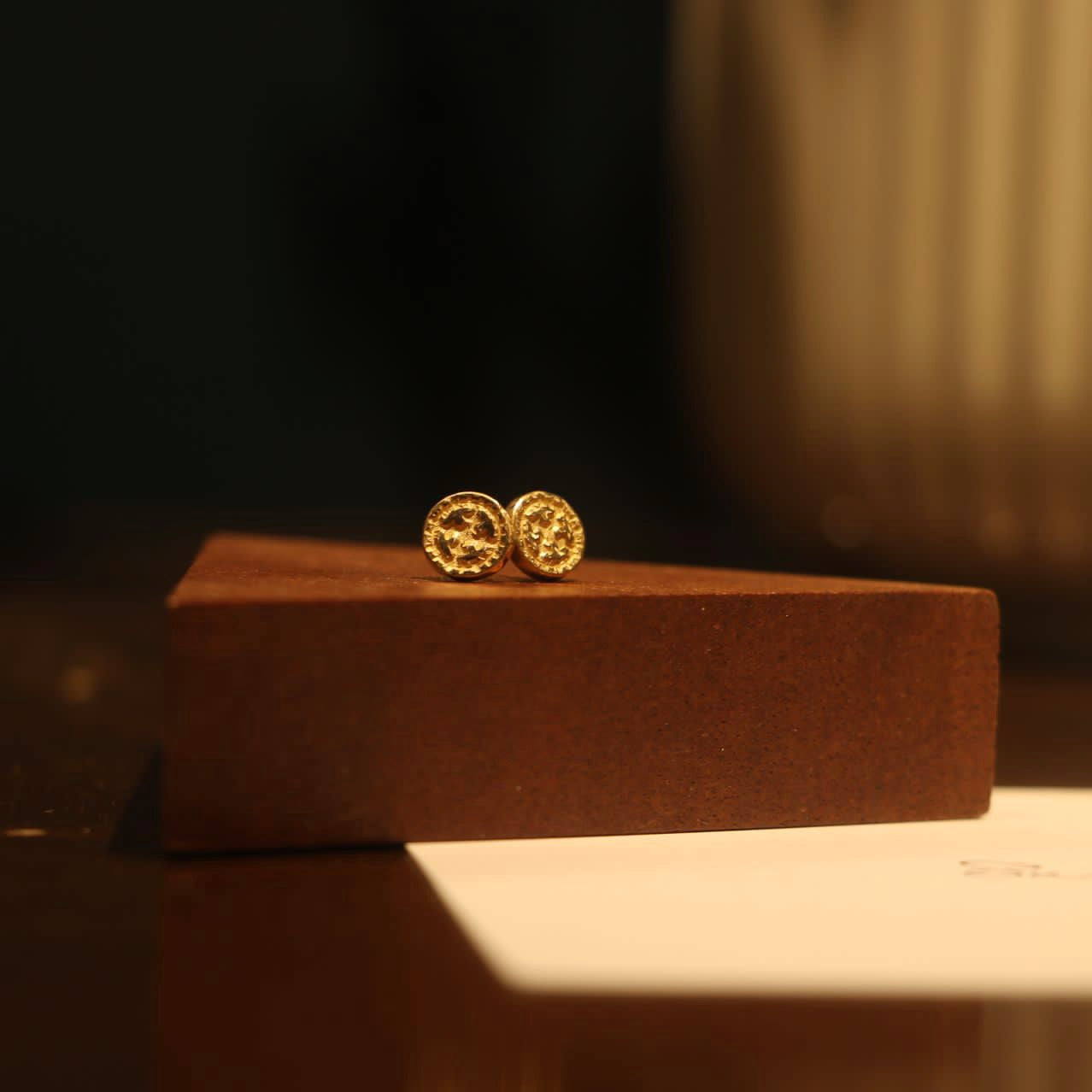 高瀬豪太 Sunshine Studio - 18K Gold Hallmark Earring_6