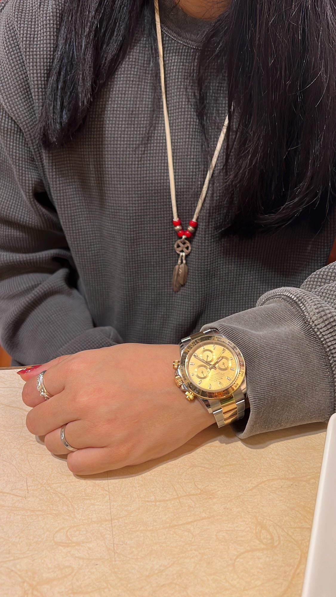 高瀬豪太 Sunshine Studio - Silver Feather Silver Wheel Combination Pendant (S) & (XS)_5