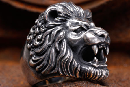 Mad Cult hk Lion Head 純銀獅子頭戒指