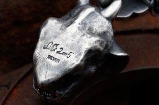 Mad Cult hk Hyena Head 吊墜