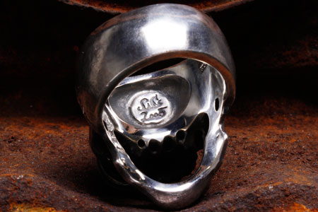 Mad Cult Memento Mori 純銀骷髏戒指