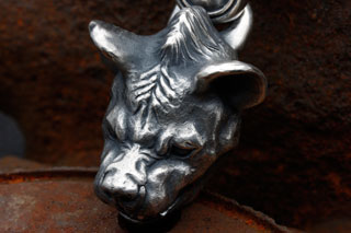 Mad Cult hk Hyena Head 吊墜