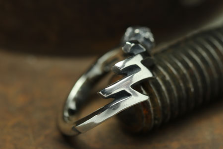 Mad Cult 777 Lightning Ring S