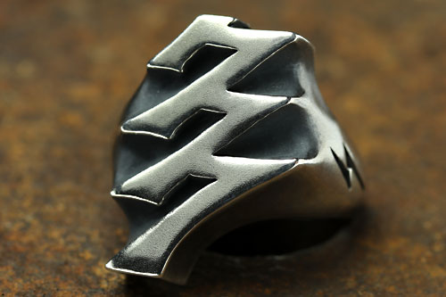 Mad Cult 777 Lightning Ring L