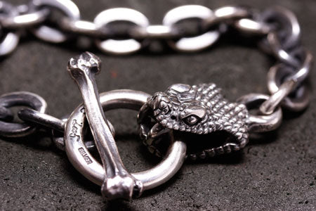 Mad Cult Murder Snake Biting Bracelet