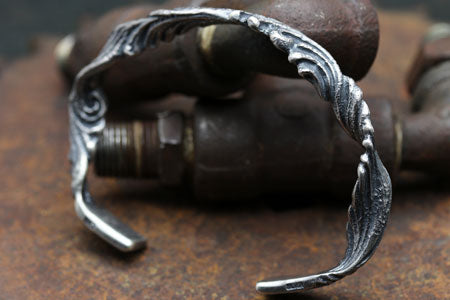 Mad Cult Vintage Twist Flow 純銀手鈪