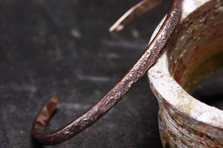 Mad Cult Old Face Bangle-Narrow-C