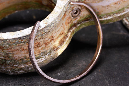 Mad Cult Old Face Bangle-Narrow-C