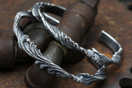 Mad Cult Vintage Twist Flow 純銀手鈪