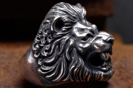 Mad Cult hk Lion Head 純銀獅子頭戒指