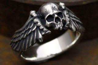 Mad Cult Wings of Death純銀戒指