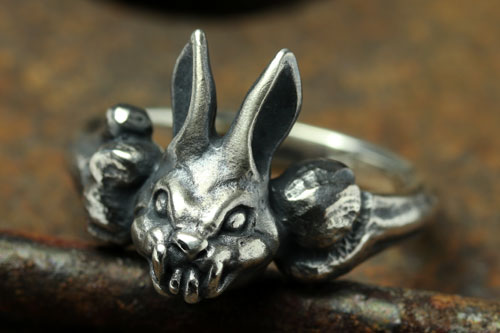 Mad Cult Evil Rabbit Ring S
