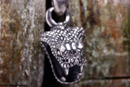 Mad Cult Murder Snake Head S size 吊墜