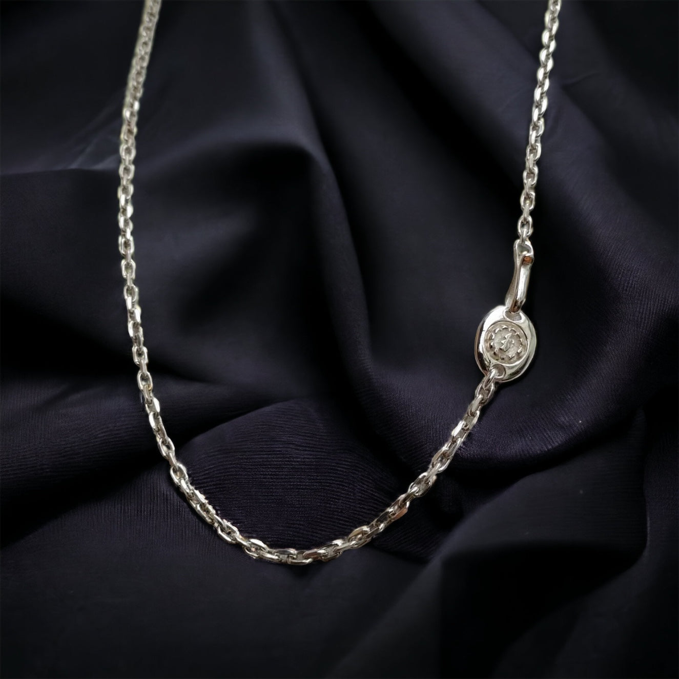 925 Silver Lightning Hook Necklace