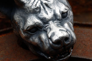 Mad Cult hk Hyena Head 吊墜