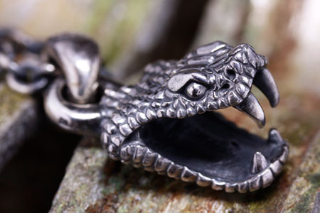 Mad Cult Murder Snake Head S size 吊墜