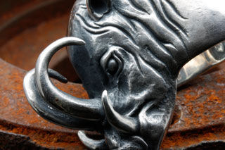 Mad Cult hk Babirusa Head R 純銀戒指