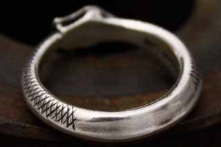Mad Cult Brainwashing Snake Ring